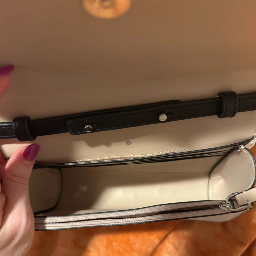 Kate Spade Tan and White Crossbody Bag - Picture 9 of 11